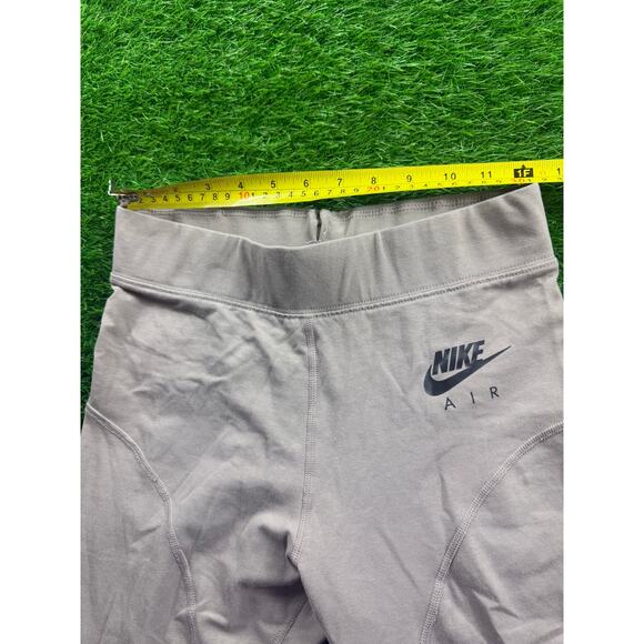 Nike Air Leggings Sz M Gray High Waist Compression Athletic Pants Women’s Gym - Picture 9 of 10